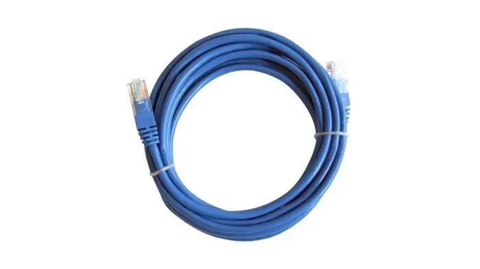 Cabo de rede para internet azul cat 5e