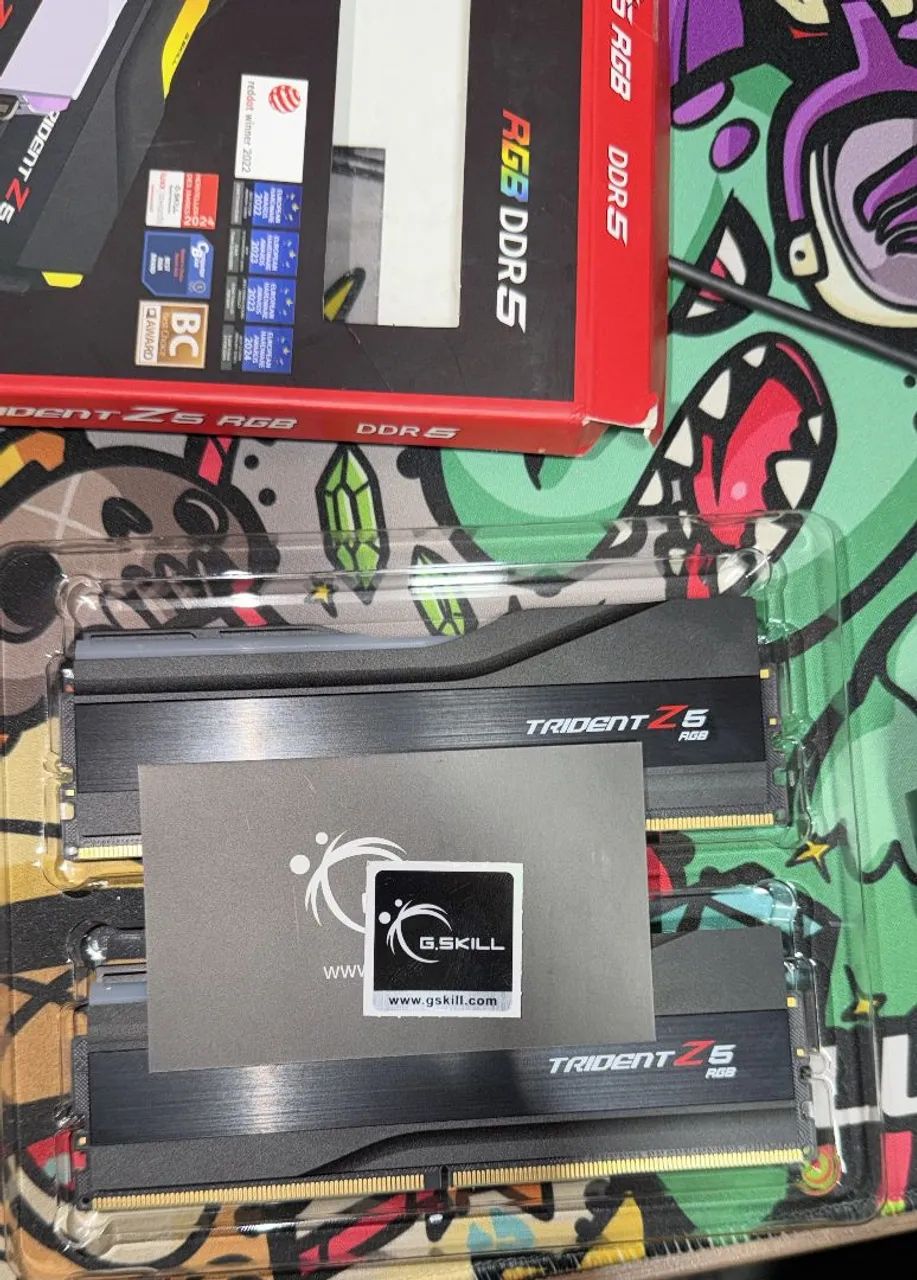 Kit memória g skill 32gb 2x16gb RGB 7200mhz - Memória RAM - Zona