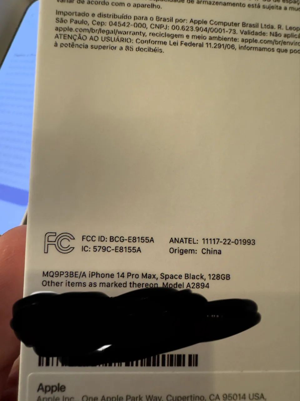 Iphone 14 pro max 128gb space black - Foto 2