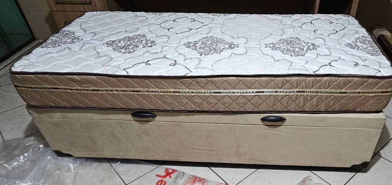 Cama solteiro + box bau - Foto 2