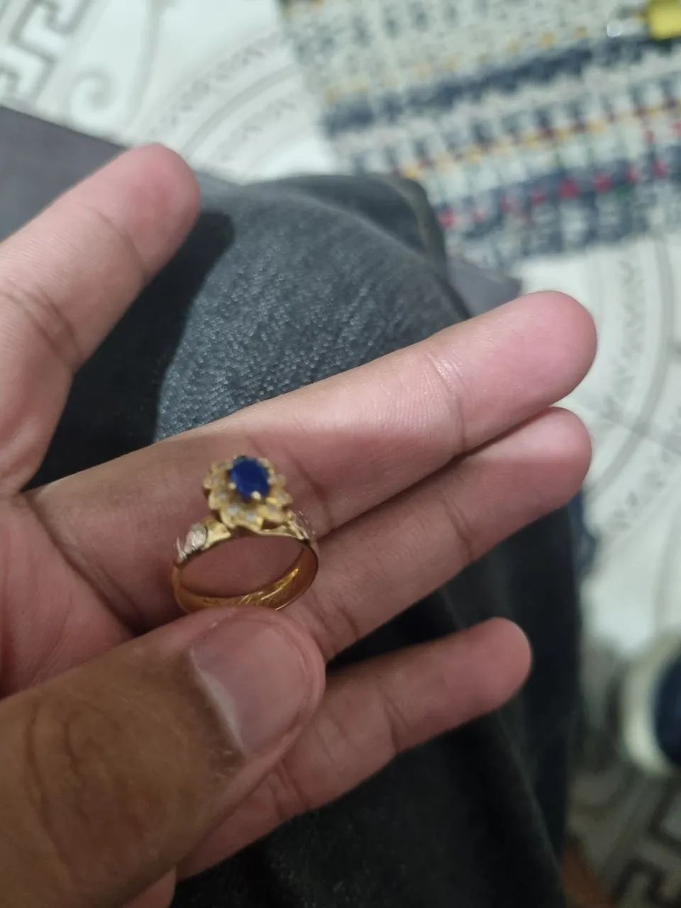 Anel de ouro 18k 