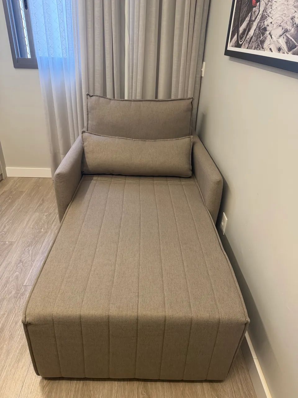 Sofá cama / Poltrona cama - pouco uso - Foto 5