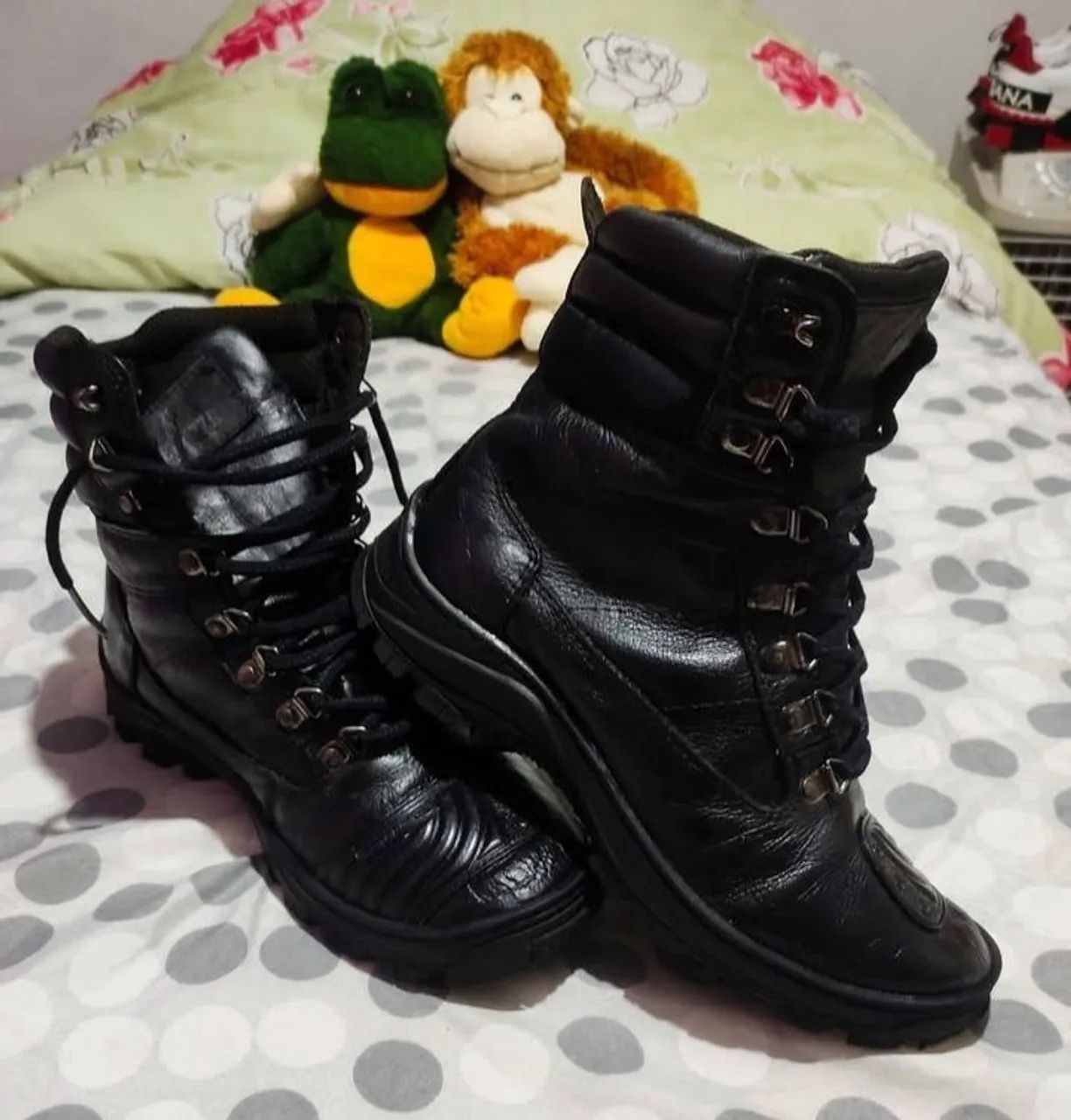 Bota Coturno West Coast em Couro Legítimo 40/41 - Foto 4