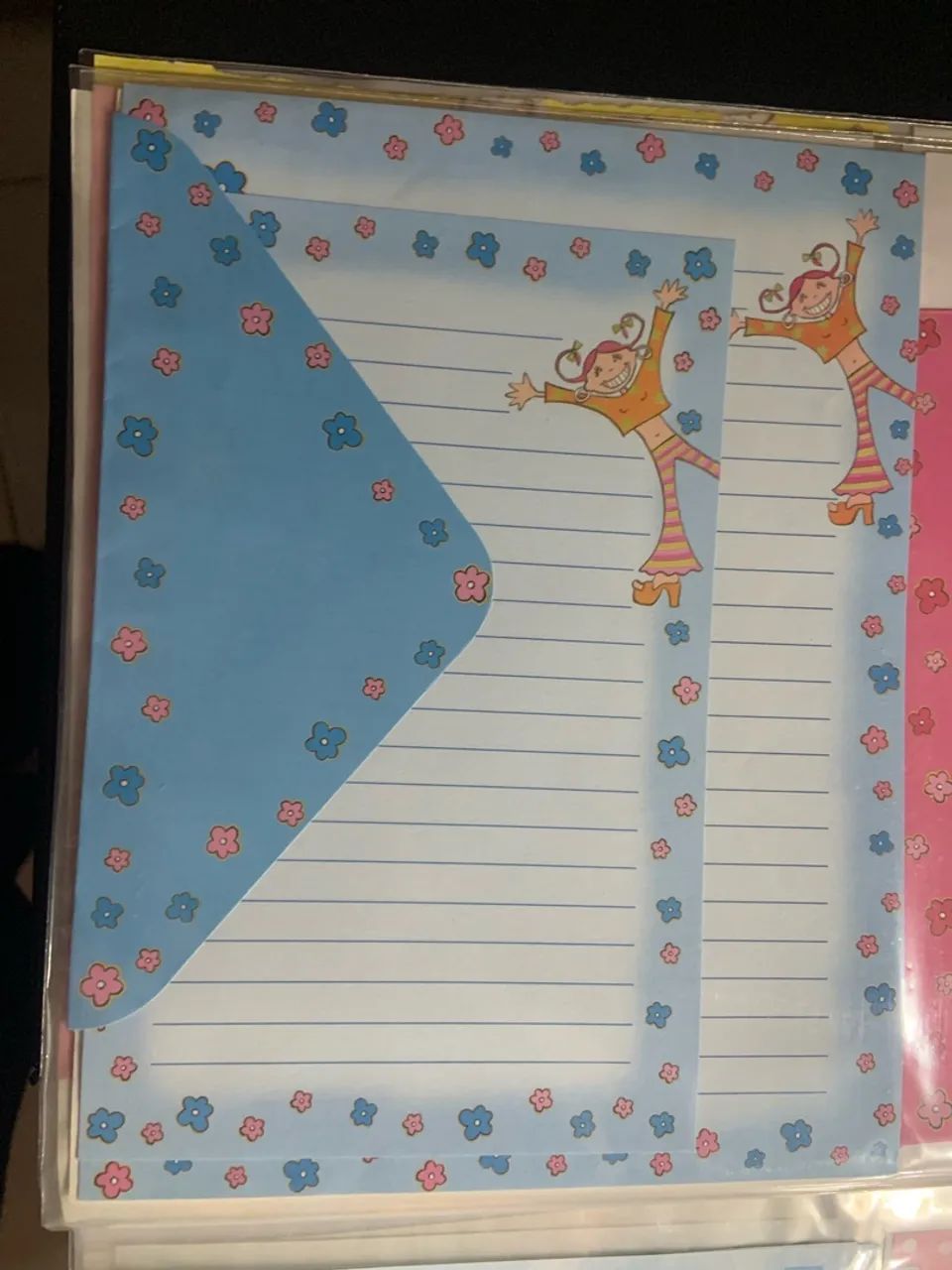 Lote Papel de Carta Meninas Super Poderosas Anos 2000 Original - Foto 4