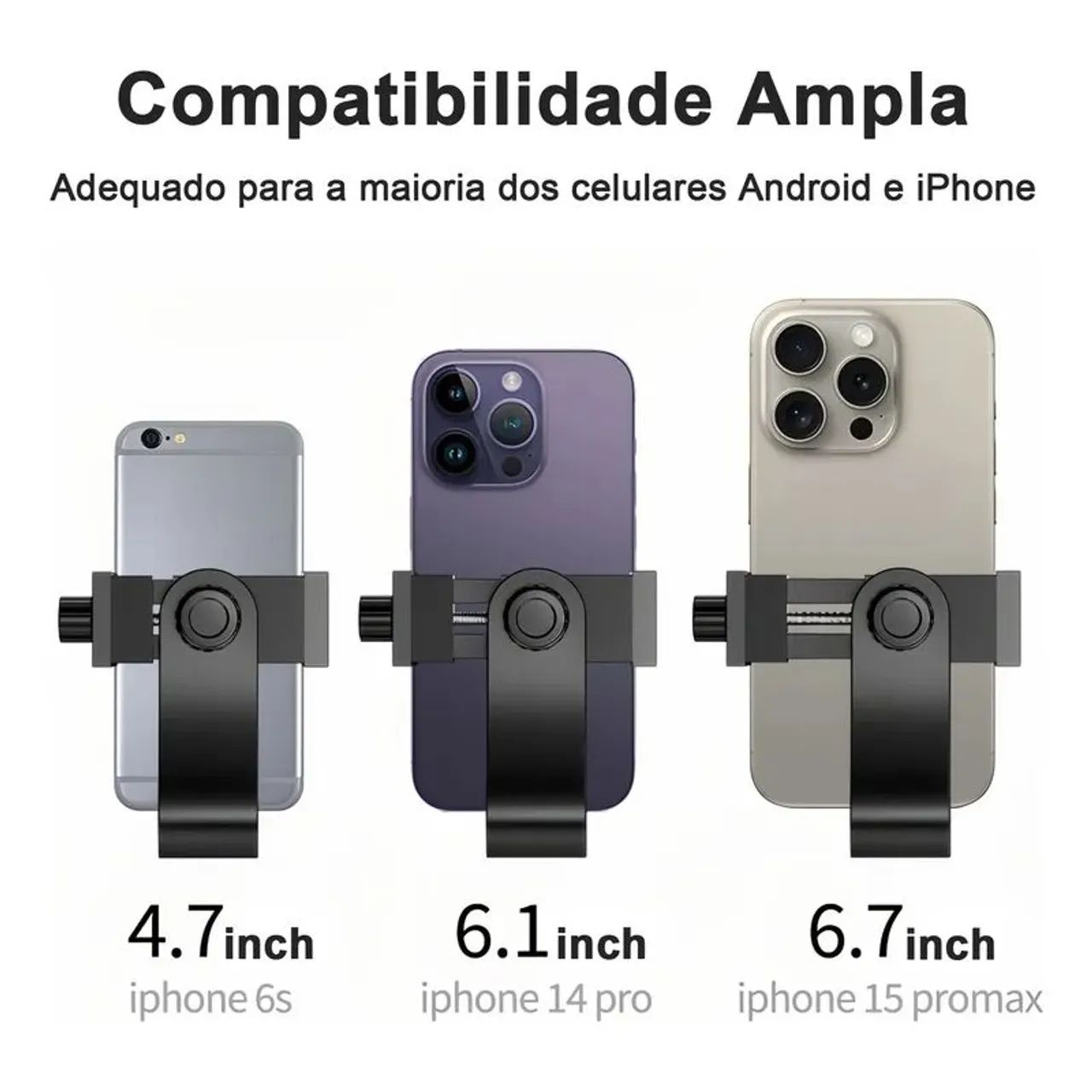 Suporte peitoral para celular câmera e Gopro ajustável 360° - Foto 4