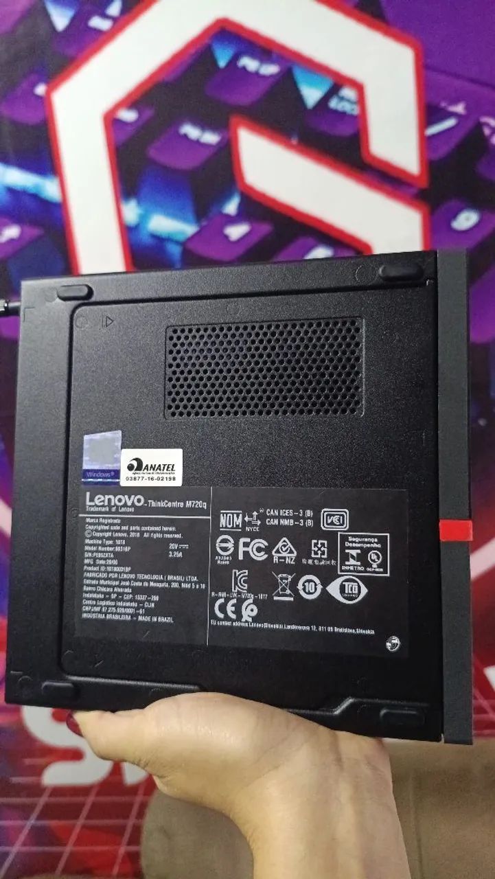 Mini Lenovo T3 i3 de 8° geração -1ano de garantia  - Foto 3