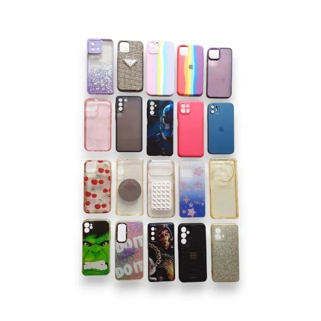 Capa Celular Smartphone Modelos Variados Usado - 20 peças