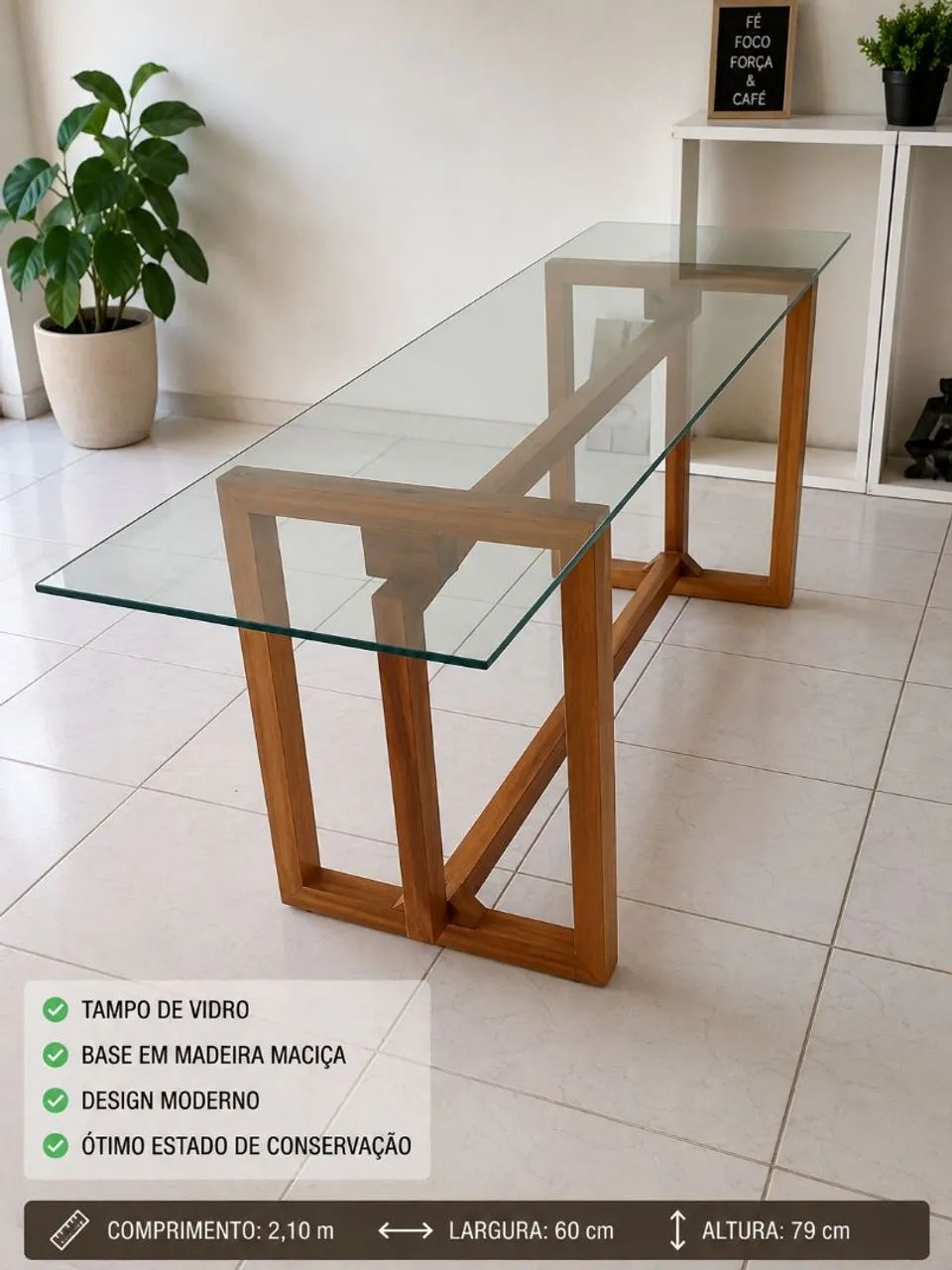 Mesa de vidro