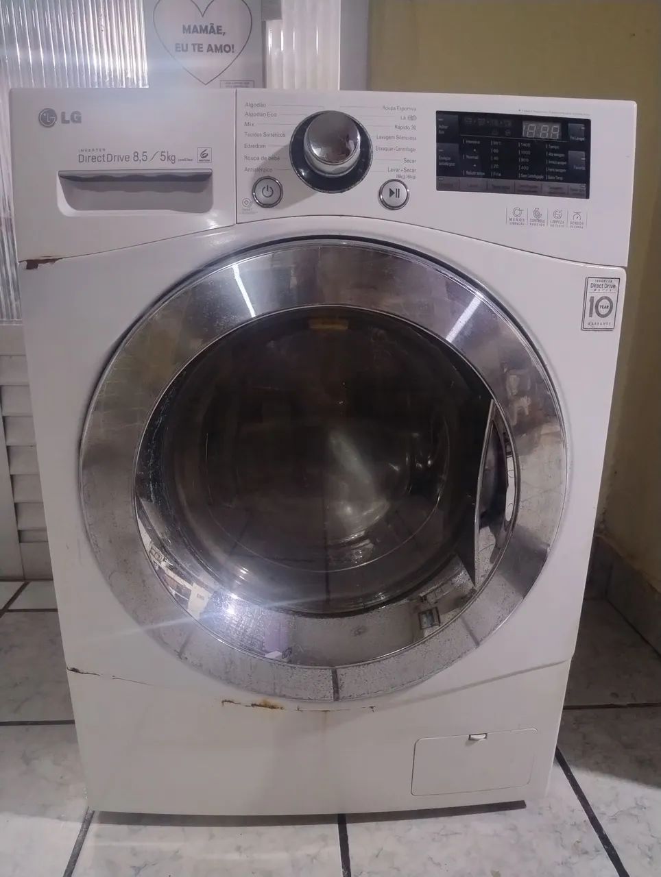Vende uma máquina de lavar e secar da marca lg - Foto 3