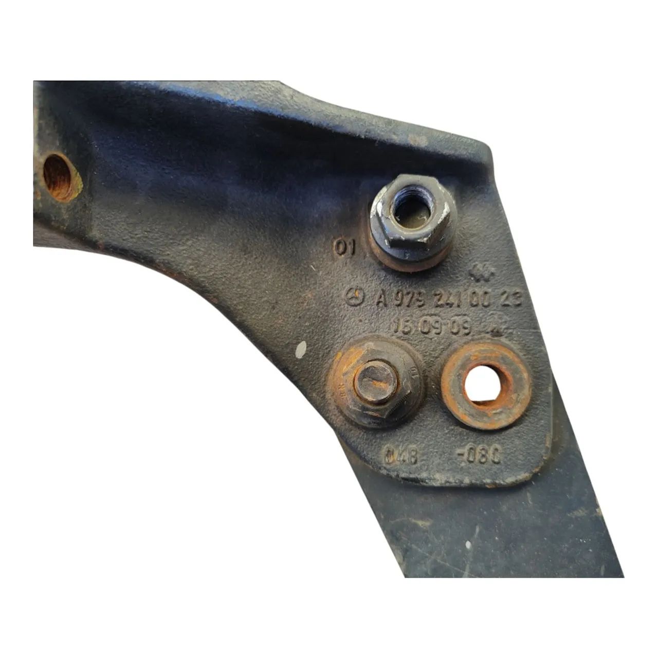 Travessa Suporte Chapa Fixação Motor Accelo 815 915 1016 - Foto 4