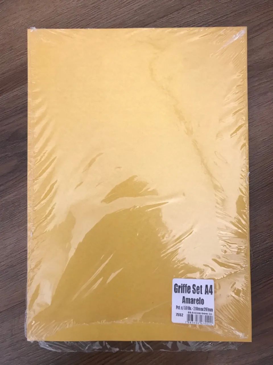 Bloco Papel A4 Amarelo Novo