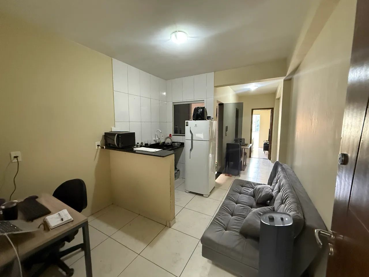 Apartamento 1 quarto com garagem e sacada  - Foto 2