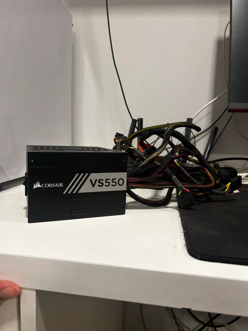 Fonte Corsair VS550 Plus white bivolt 