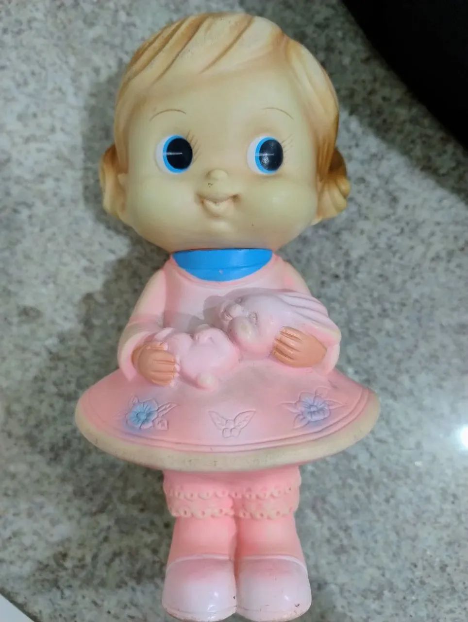 Boneca antiga de plástico década de 60 - Foto 4