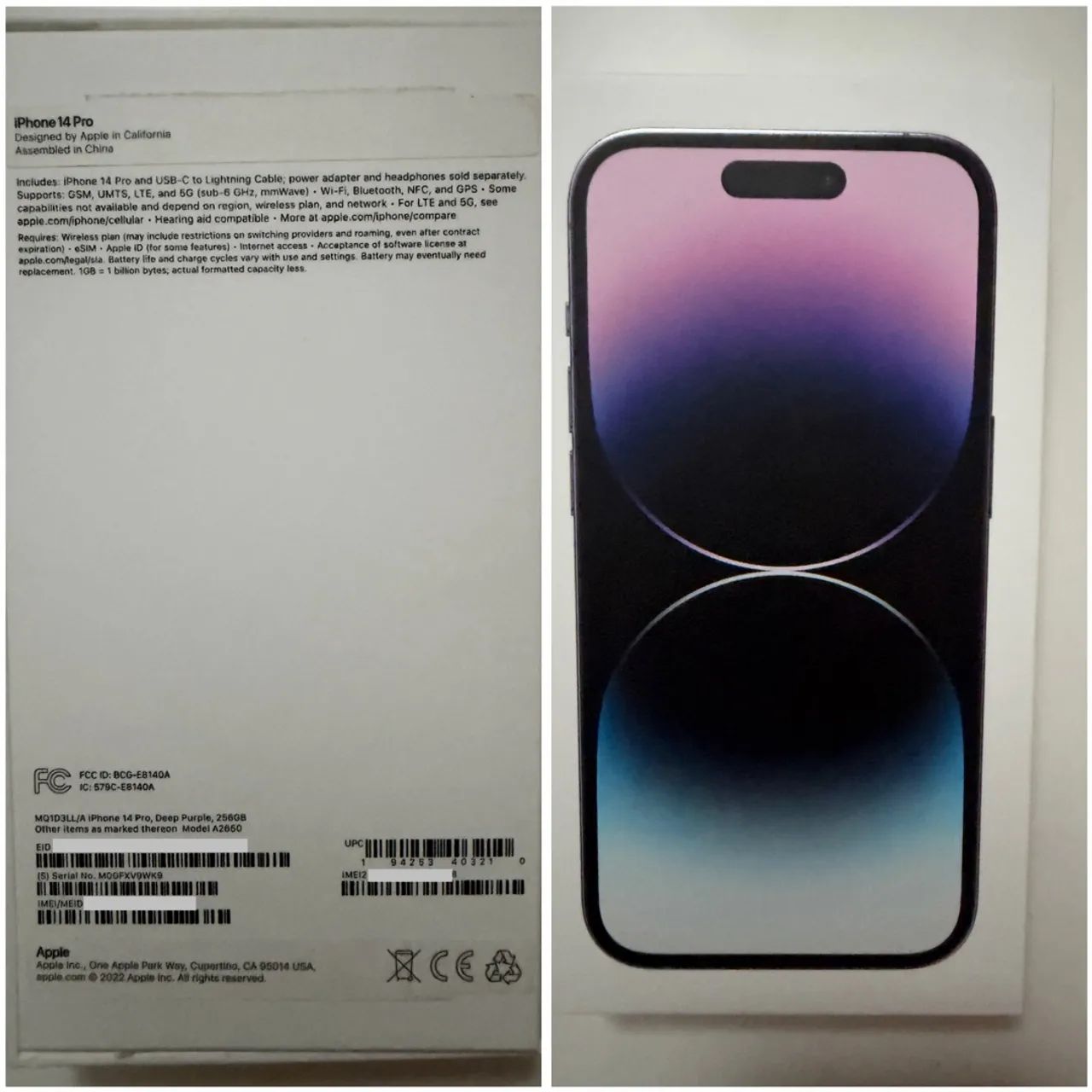 iPhone 14 PRO 256gb Único Dono nota fiscal e caixa - Foto 5