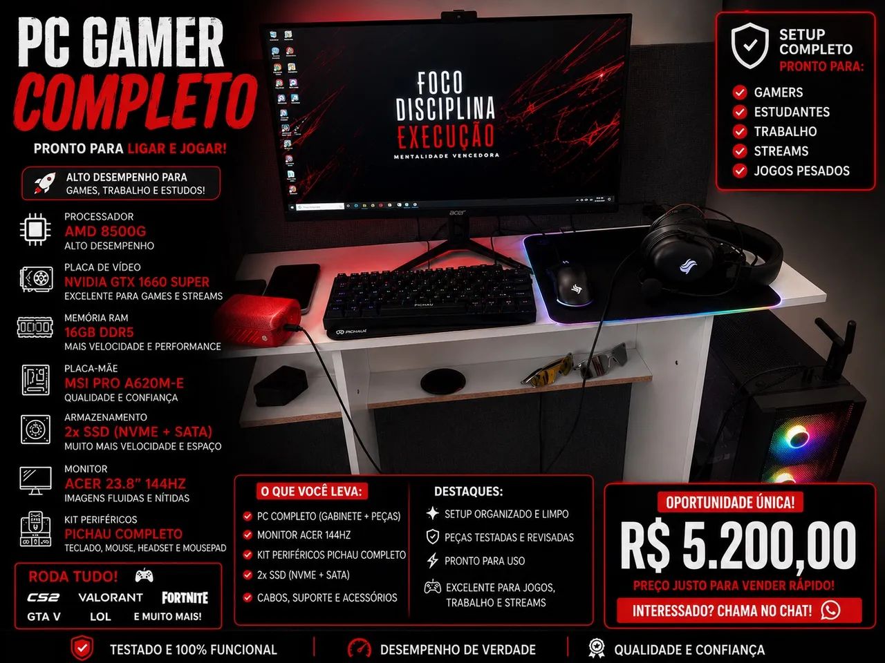 Computador gamer - Foto 5
