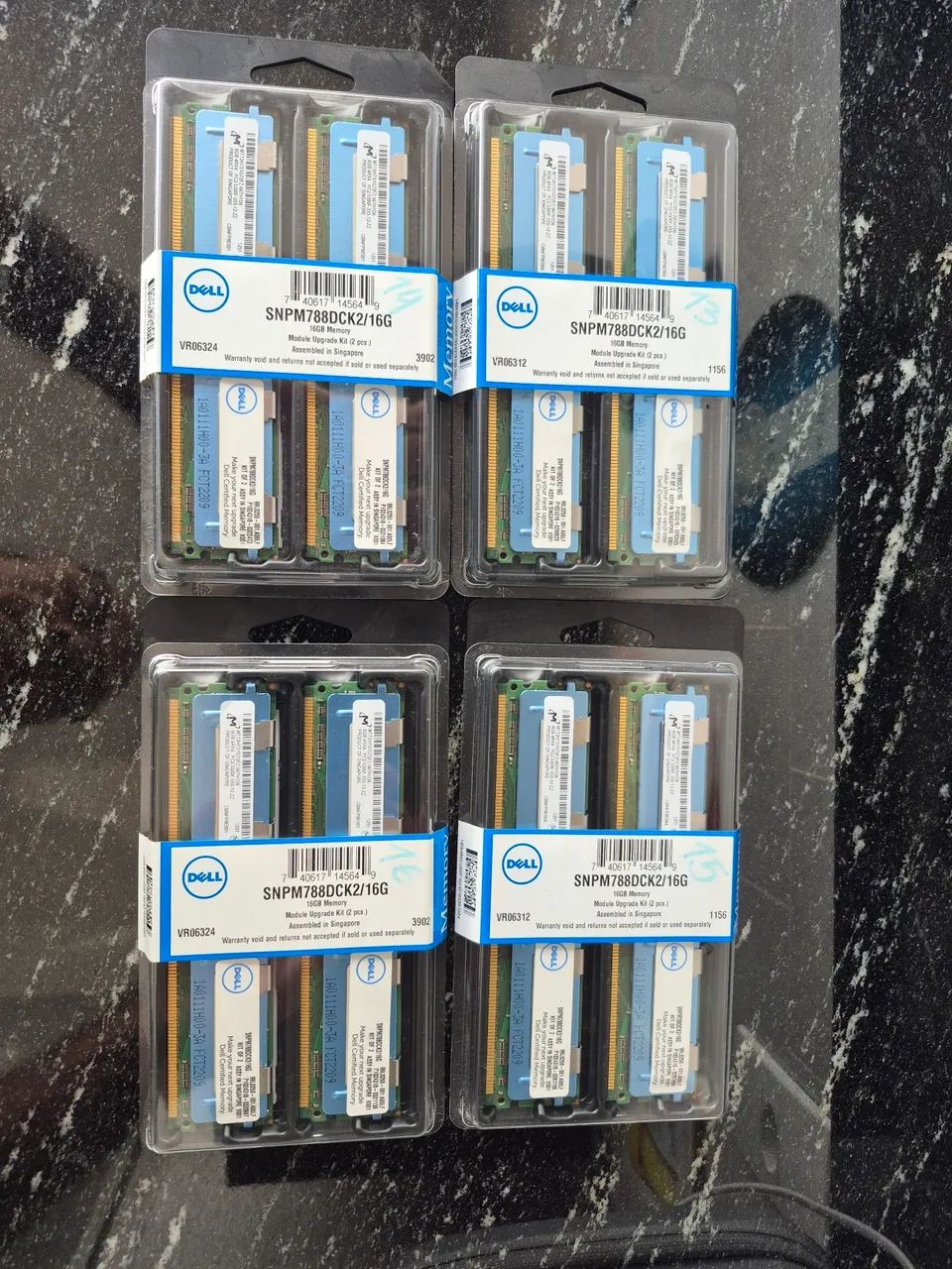 Kit memoria Servidor Dell 16gb 2x8gb - Foto 3