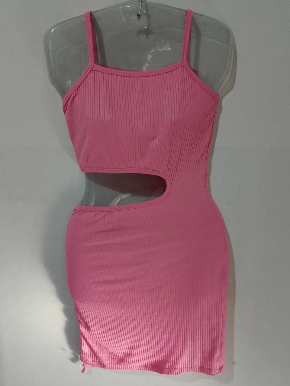 Vestido rosa adulto 