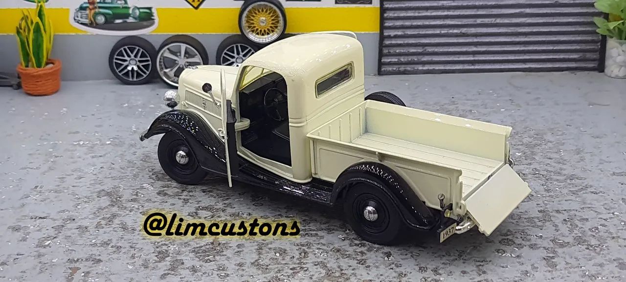 Miniaturas 1:24 - Pickup Ford 1939 Saico - Foto 2