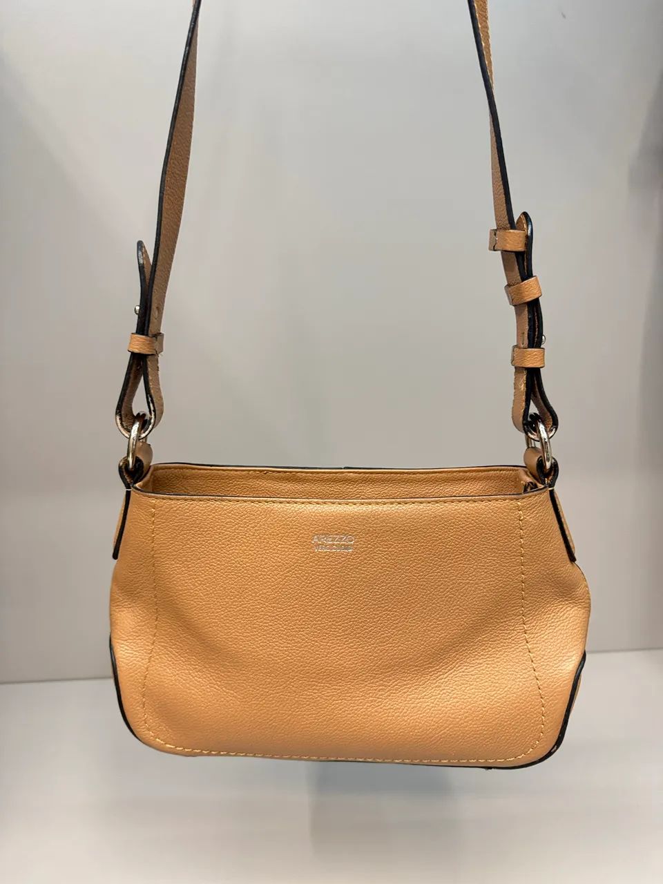 arezzo bolsa couro vera cuoio 