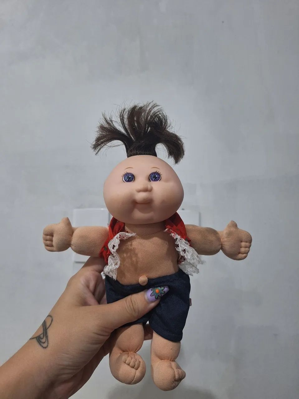 Casinha antiga Cabbage Patche Kids vintage anos 90 importada raridade  - Foto 5