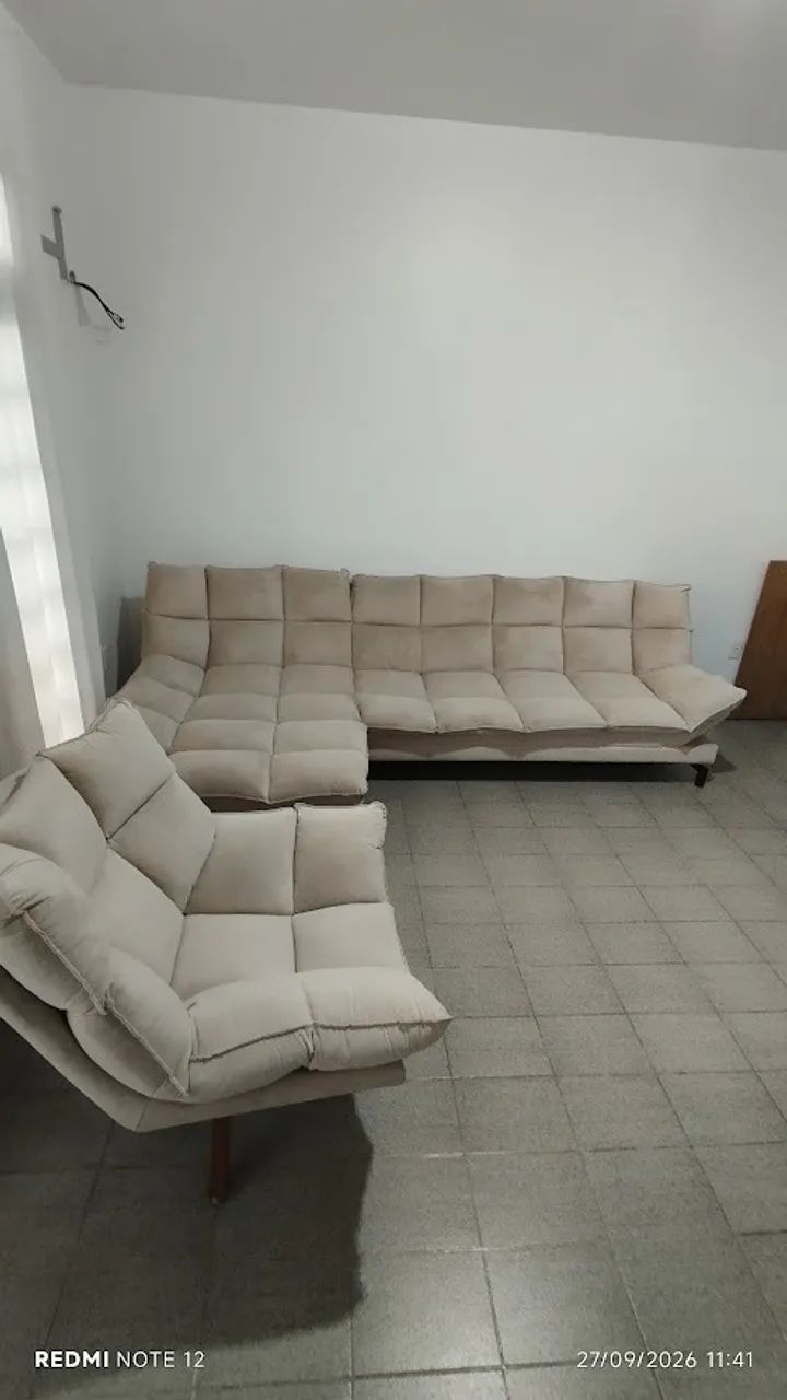 SOFÁ MODULAR + POLTRONA DESIGN | SUPER CONFORTÁVEL - Foto 2