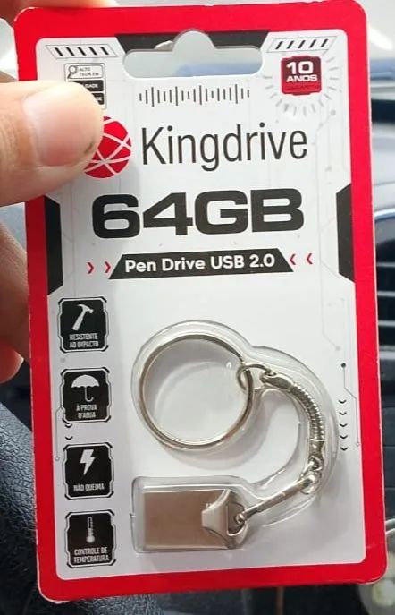 Pendrive de 64GB Novo