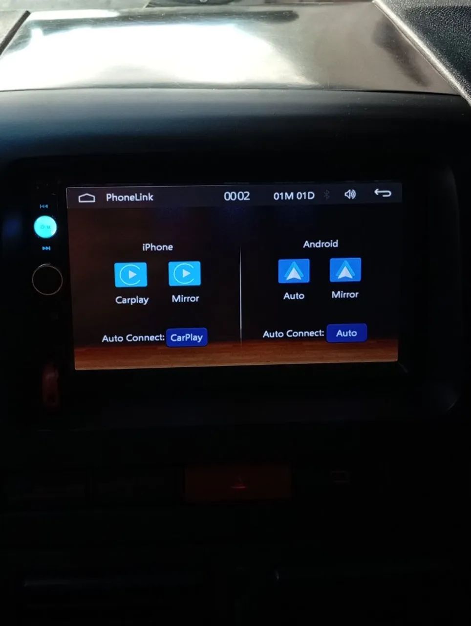 Vendo multimídia completa com carplay e Android auto, vai com a moldura  - Foto 5
