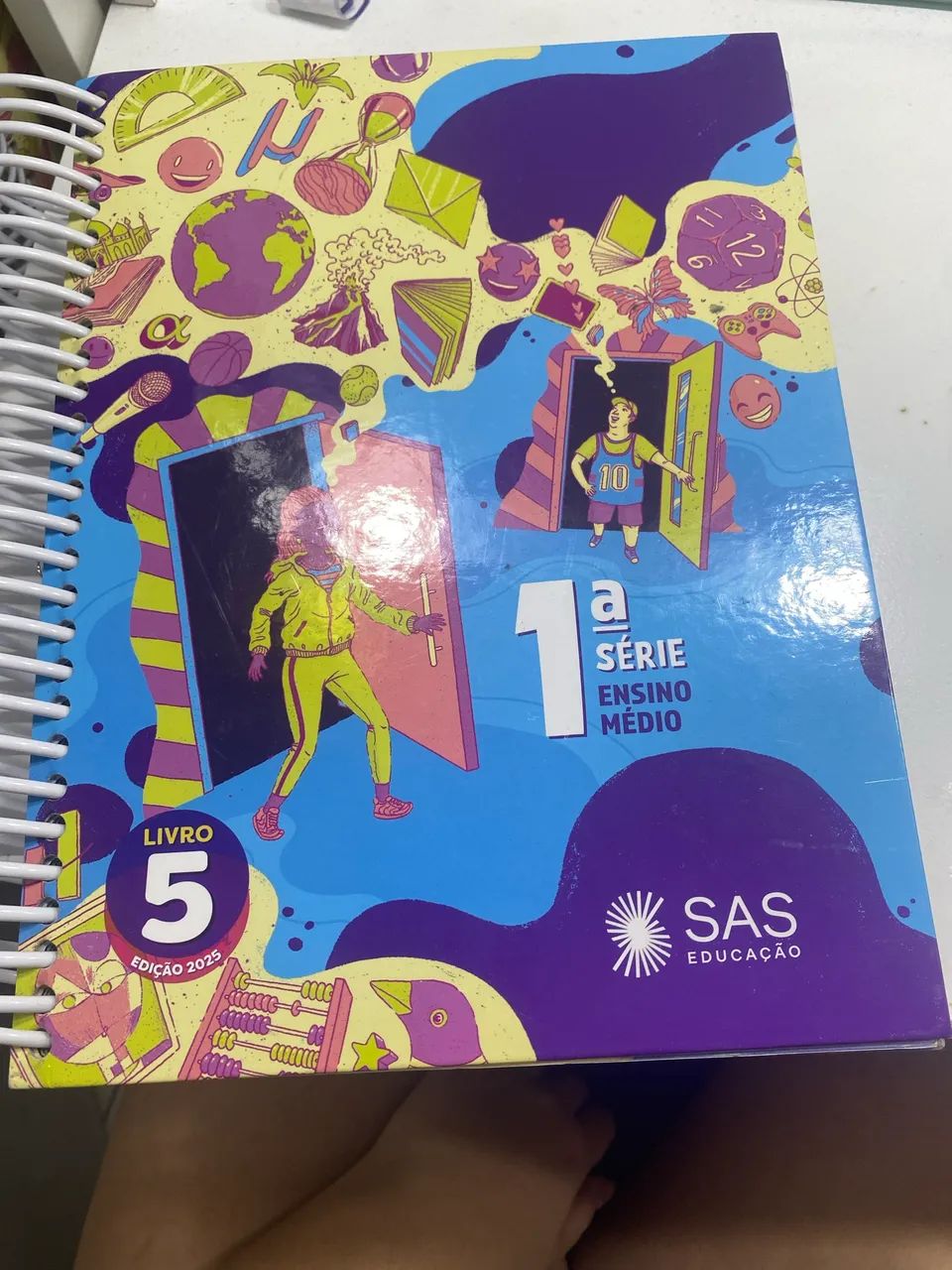 Livros sas 1 ano edição 2025, vem os 6 módulos, livro de artes, sociologia e filosofia  - Foto 5
