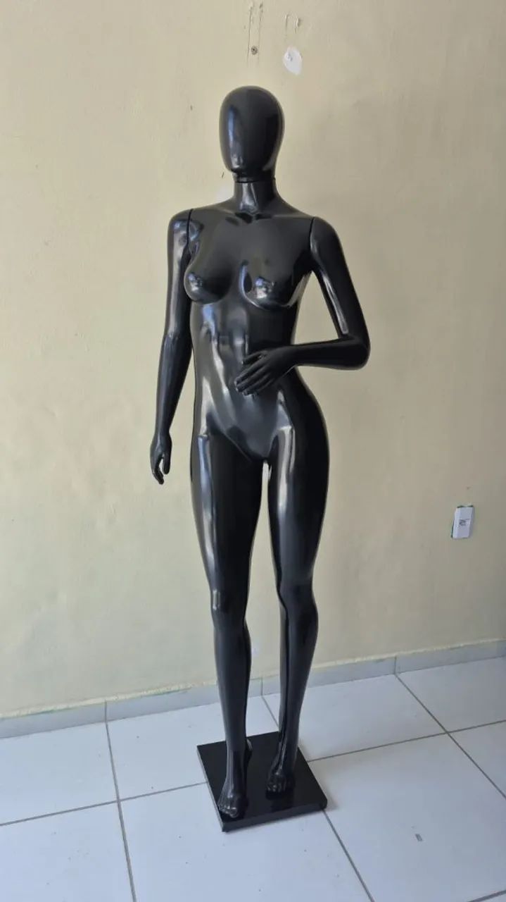 Manequim feminino preto - Foto 5