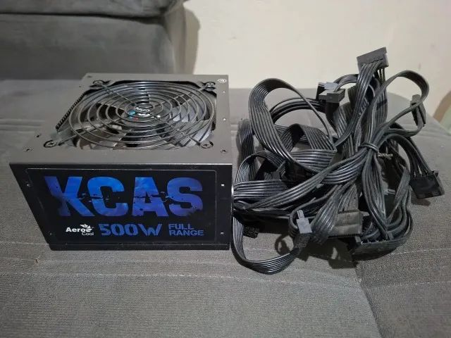 Fonte Atx KCAS AEROCOOL 500W 80 Plus Bronze - Defeito  - Foto 3
