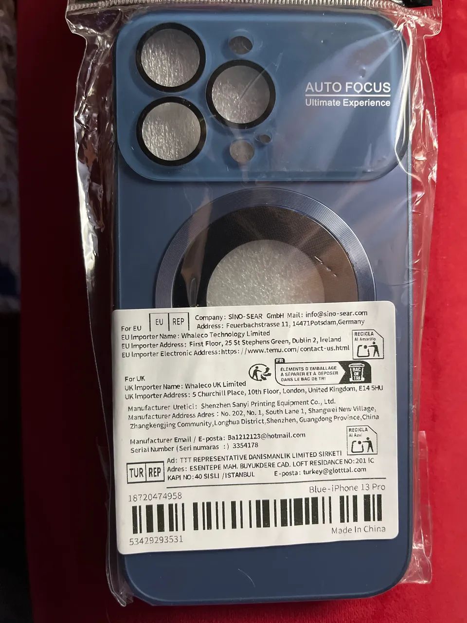 Capa Titanium iPhone 13 Pro