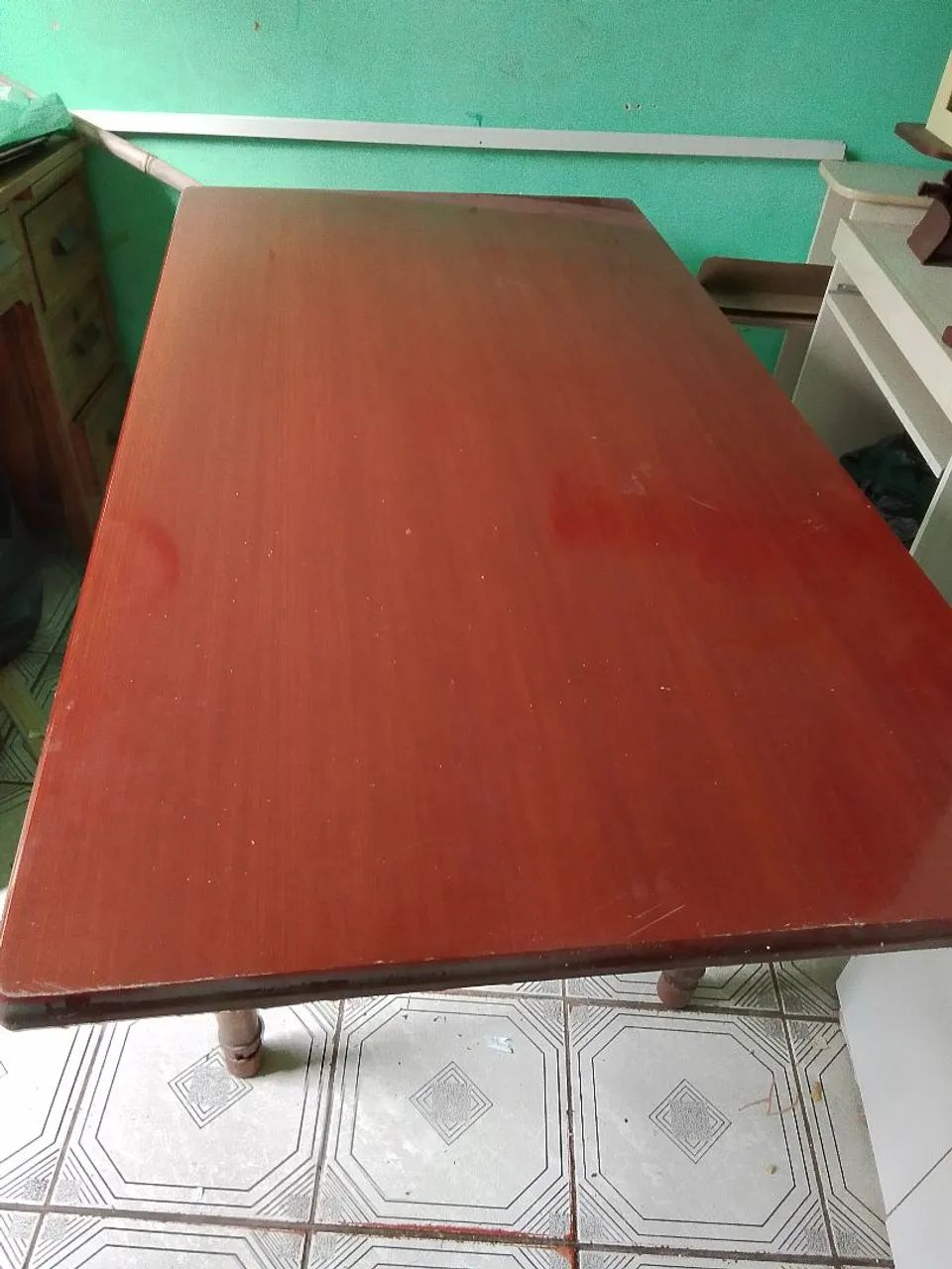 mesa grande de madeira  - Foto 2