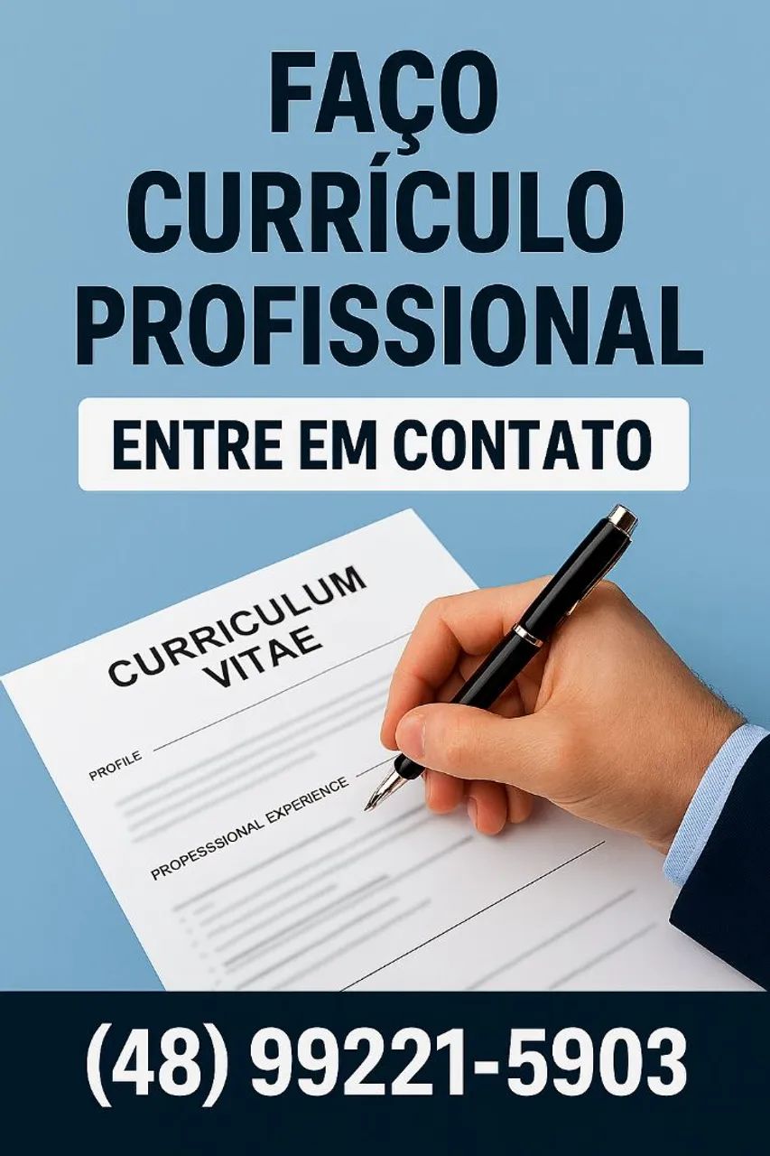 Currículo profissional 
