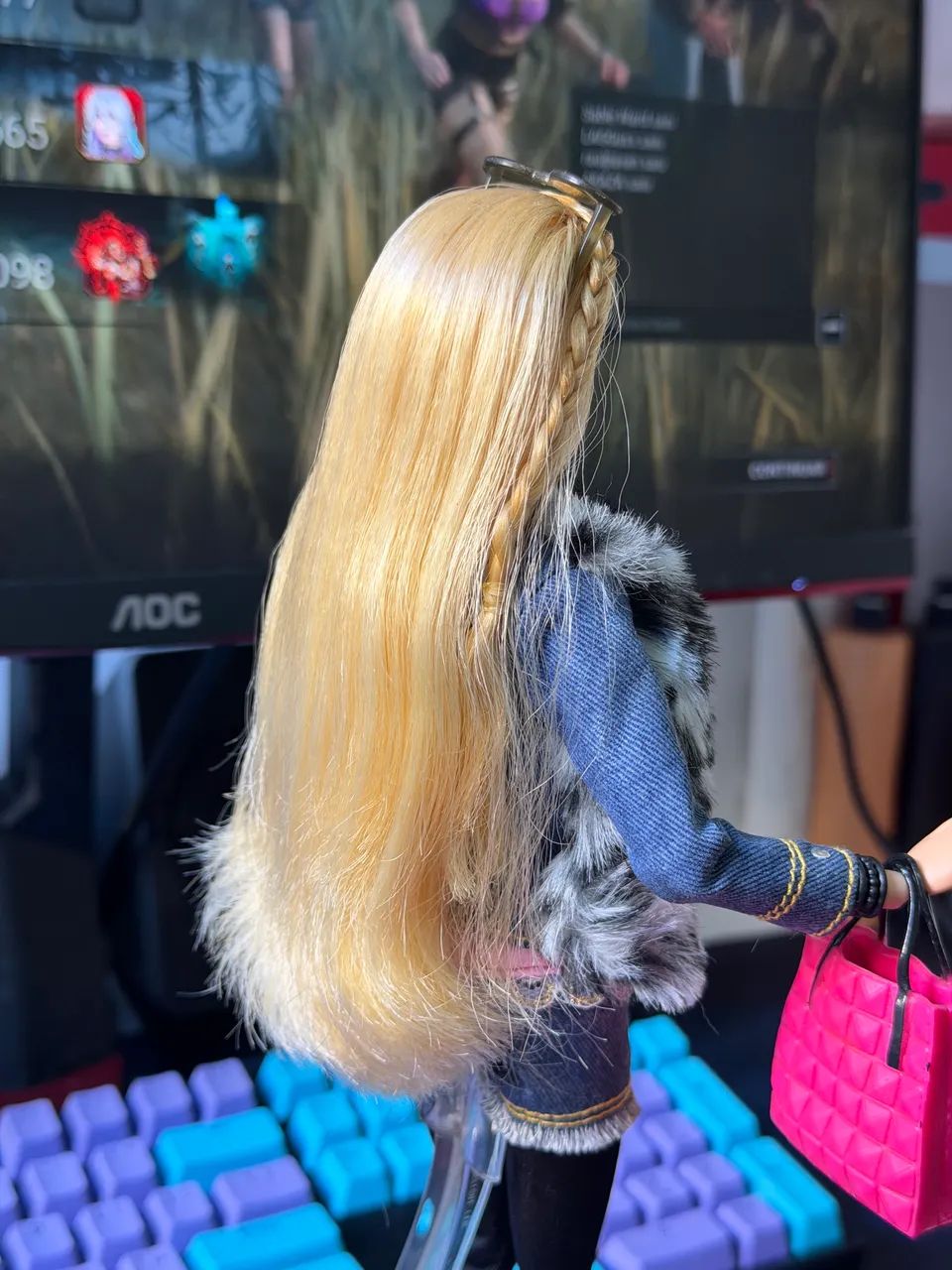 Boneca Barbie Deluxe antiga  - Foto 4