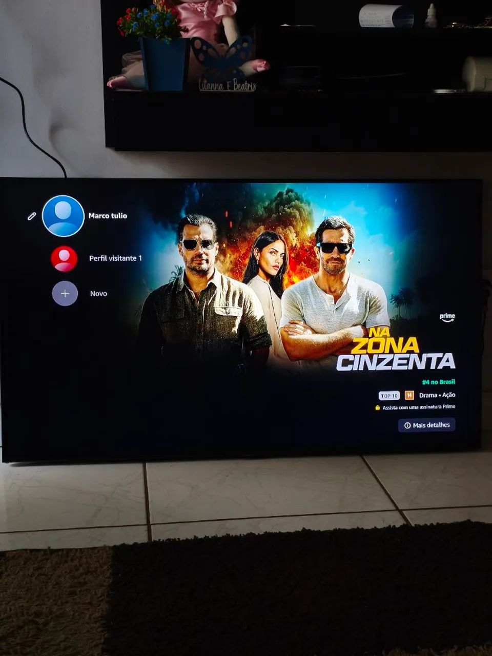 Vendo TV Samsung 50 polegadas smart plus teans  - Foto 5