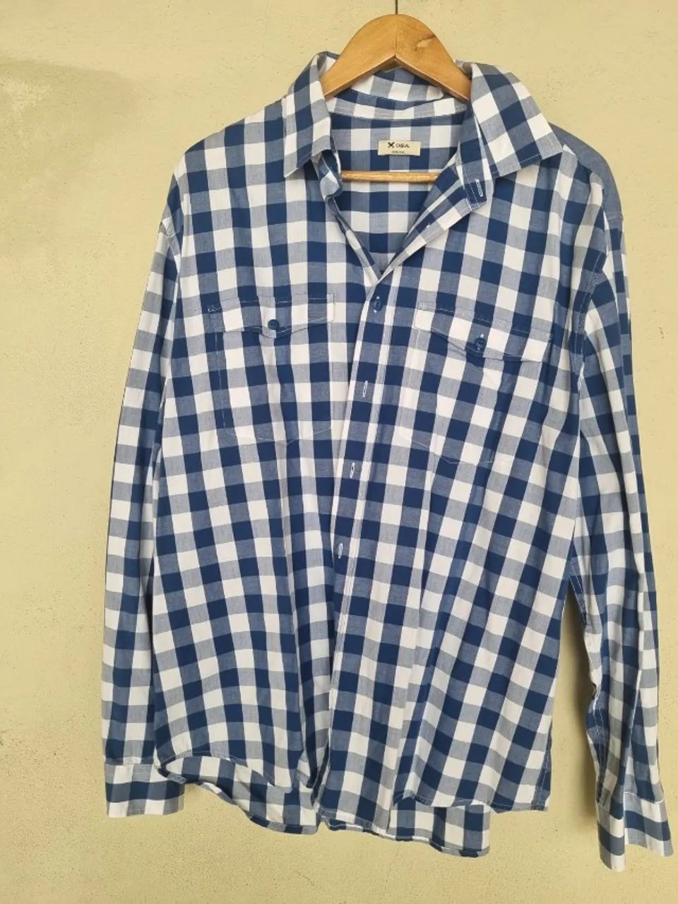 Camisa zadrez Hering