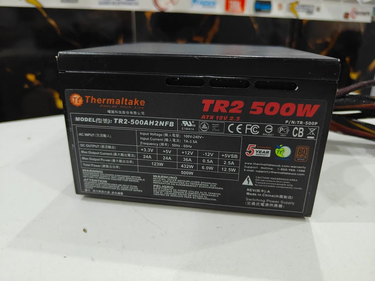 Fonte thermaltenk TR2 500w 80plus - Foto 2