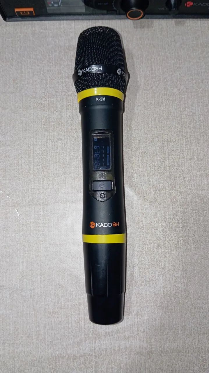 Microfone de mão sem fio Kadoshi K-501 - Foto 5