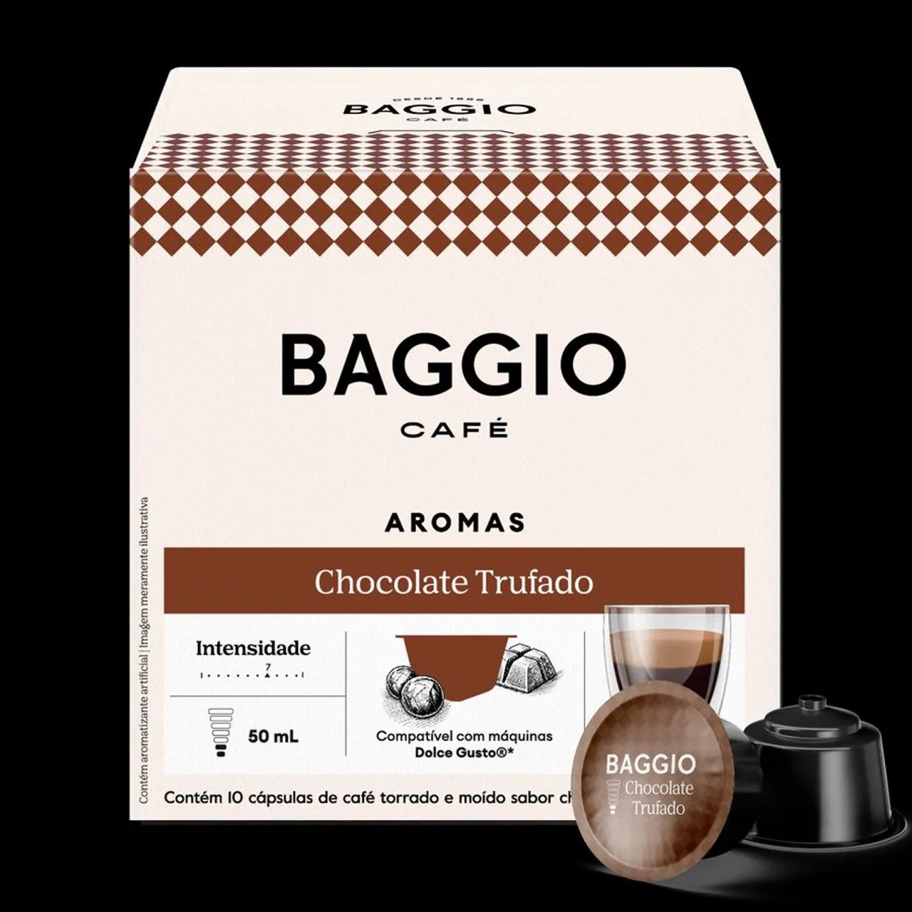 Café em Cápsulas p/ Dolce Gusto 10 cápsulas 