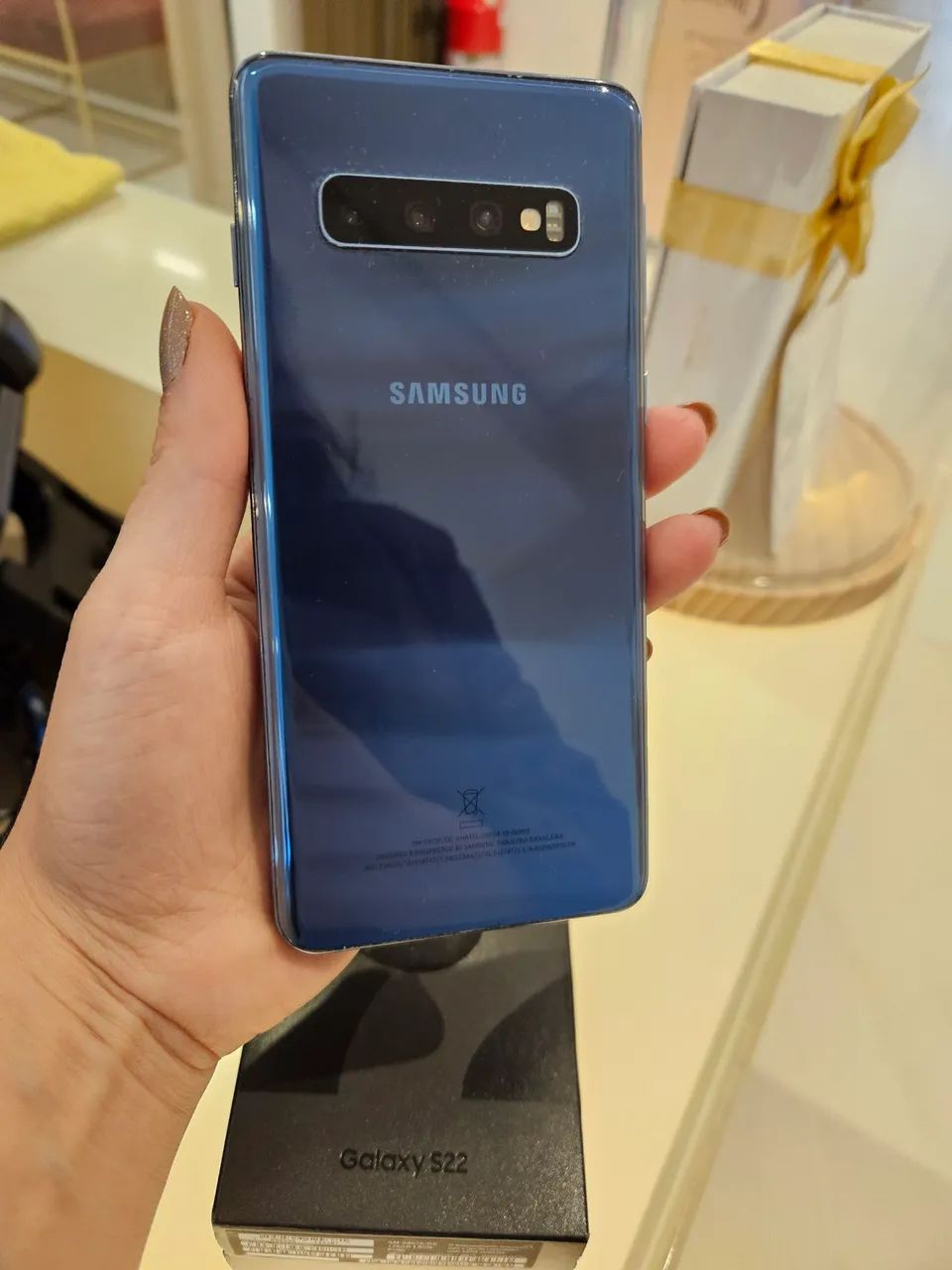 SAMSUNG S10 AZUL - 128GB - Foto 2