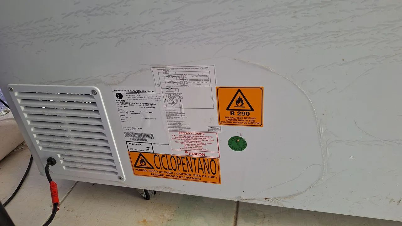 Vendo Freezer com 7 meses de uso!  - Foto 2