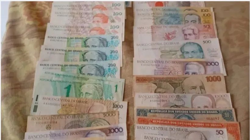 coleção de 29 notas de dinheiro antigas! - Foto 4