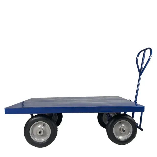 Carro Plataforma com Tampo em Aço 450kg C-128-d - Foto 5