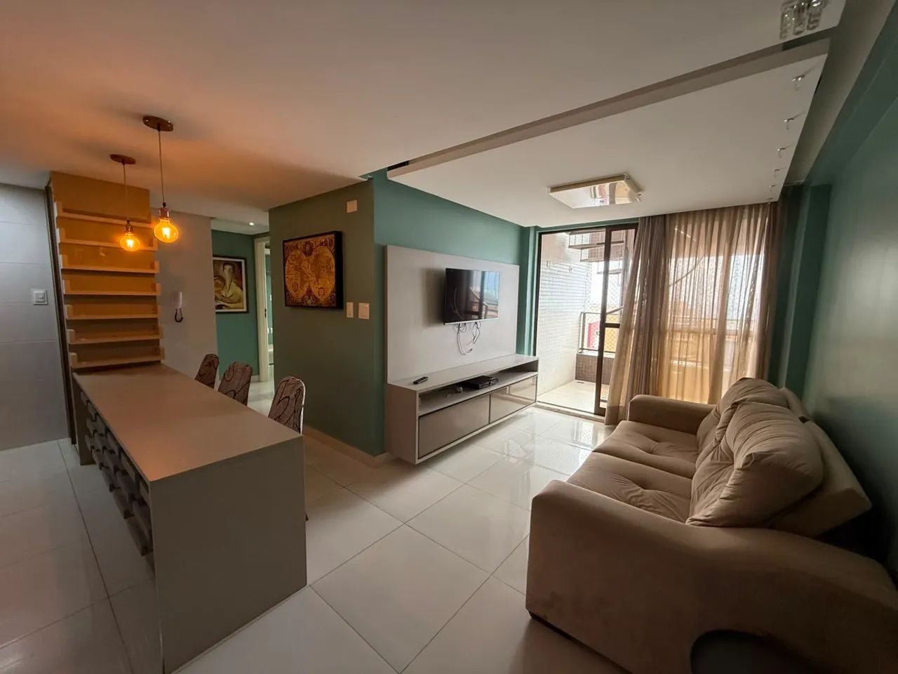 Aluguel duplex em manaira mobiliado