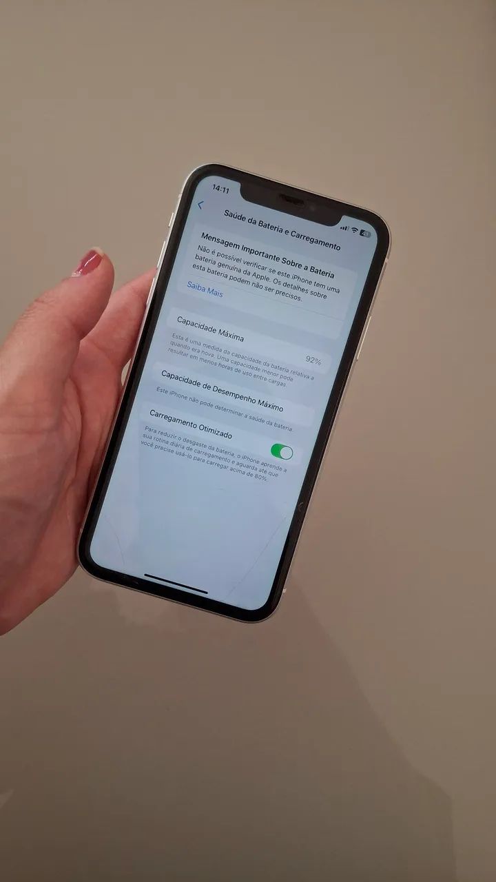 iPhone XR 128GB Branco | 92% Bateria | Muito Conservado - Foto 4