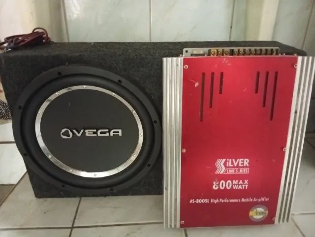 Sub e módulo para carro 