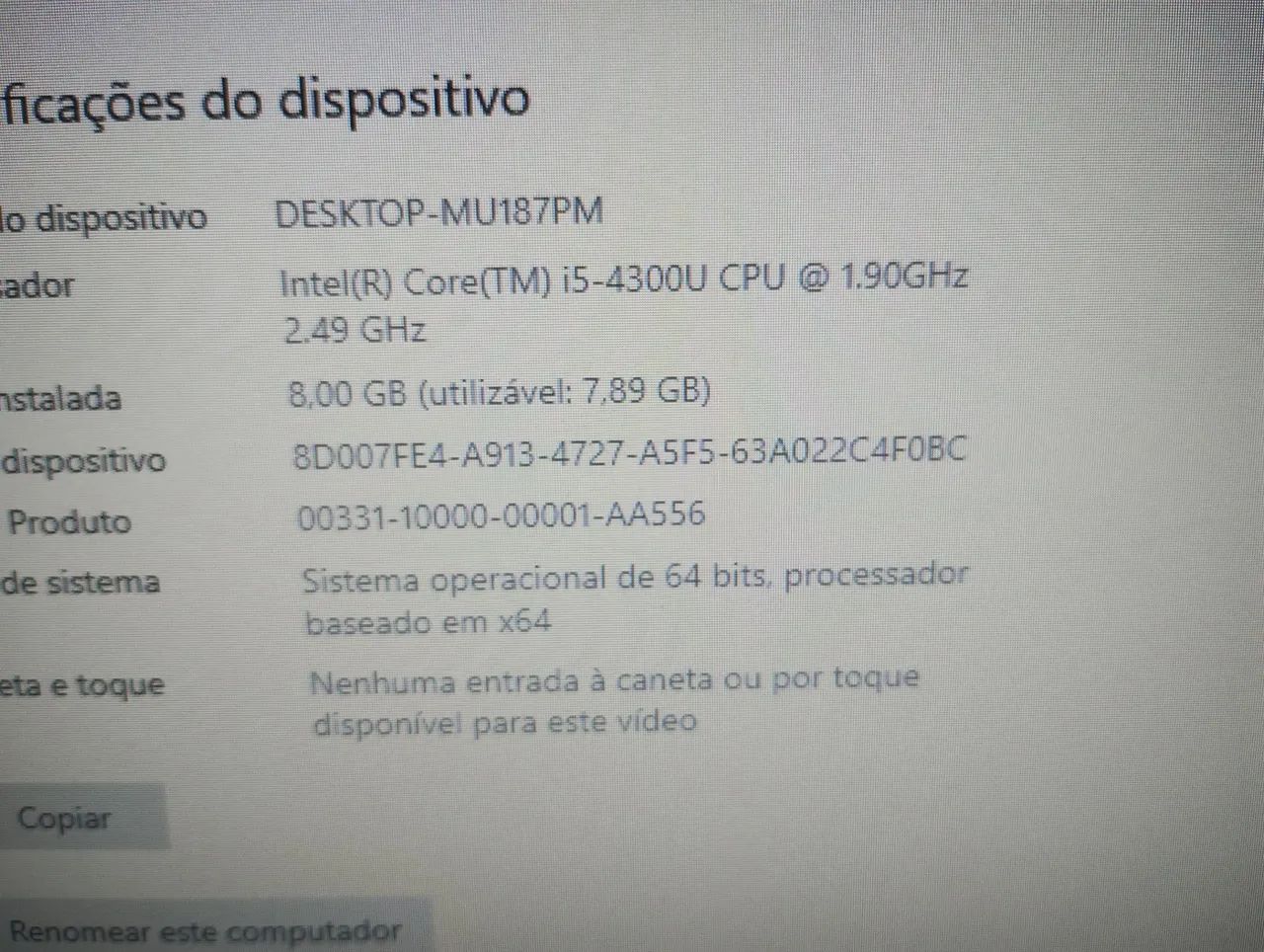 Notebook I5 8Gb SSD 256Gb - Foto 2