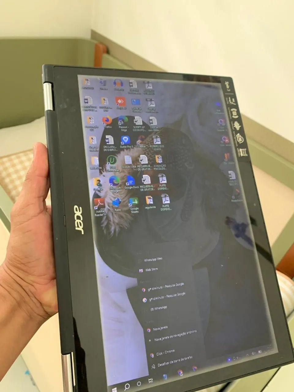 Noteboock Acer Spin 3 SP314-51, Computador que vira tablet com touch screen - Foto 4