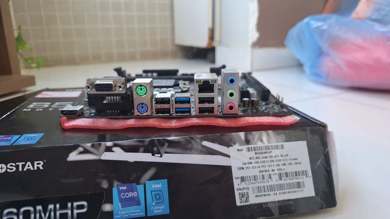 Placa mãe Biostar LGA1200 B560MHP - Foto 2
